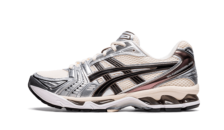 Kayano 14 - Cream Black Metallic Plum