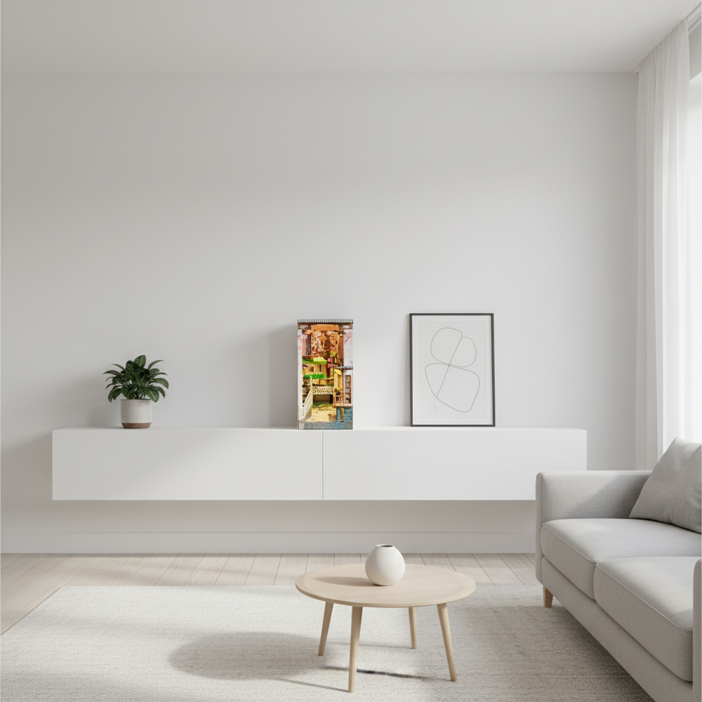 BookNook sur étagère murale